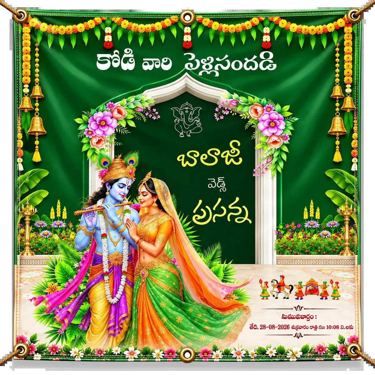 Square flex banner