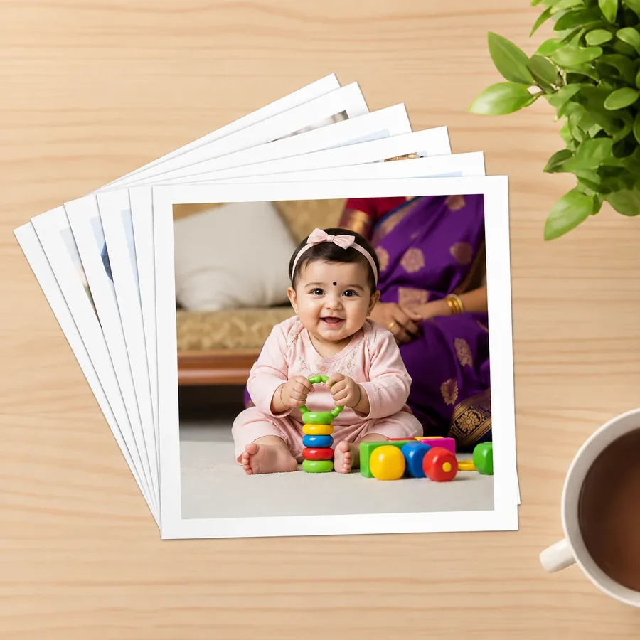 Square Glossy Prints — sample prints