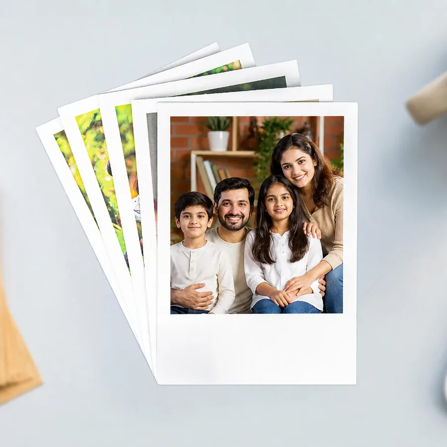 Glossy Polaroid Prints — sample prints