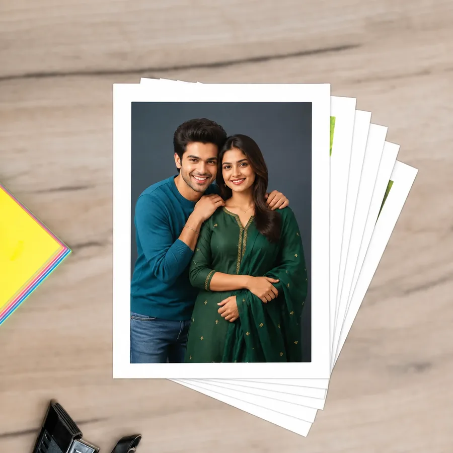 Vertical Glossy Prints — sample prints