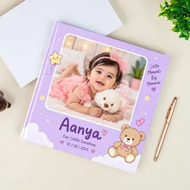 Little Moments Big Memories baby photobook
